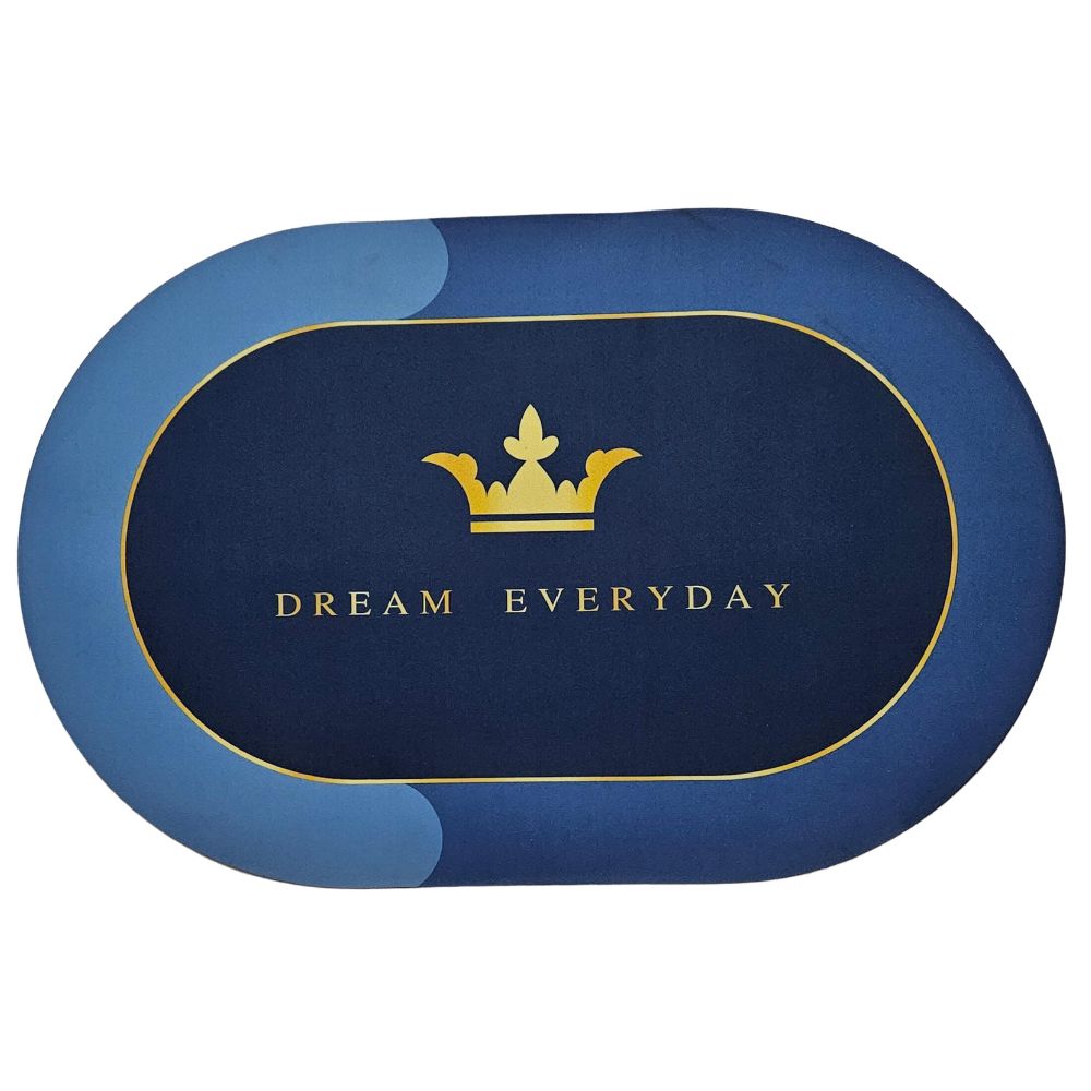 Premium Silicon Floor Mat, Bath Mat, Doormat, Bathroom Carpet, Cushion Mat Super Absorbent Soft Carpet, Quick Dry Dirt Barrier for Home, Office, (60x40)