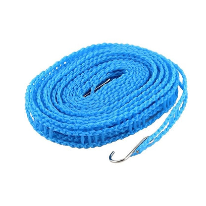 Clothes Drying Nylon Rope with Hooks (5 Meter)